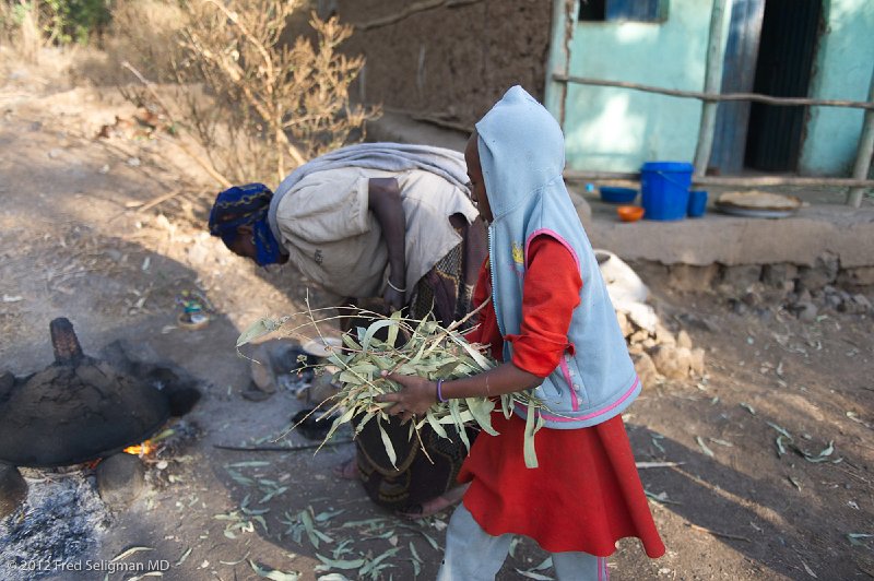 20120402_072407 Nikon D3S 2x3.jpg - Young girl helps mother with gathering fuel for the fire